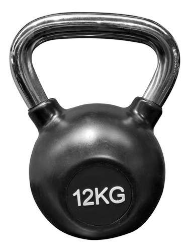 Pesa Rusa Rusas 12 Kg Funcional Engomada Kettlebell Fitness
