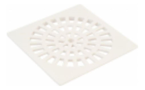 Grelha Plastica Herc Quadrada Branca Com Caixilho 10  297 - 