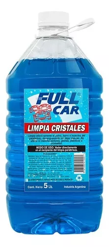 Limpia Cristales Concentrado X 5 L - FULL CAR - Productos para