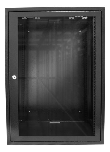 Mini Rack De Parede 16u X 670 Para Rede Ti Cftv E Automação