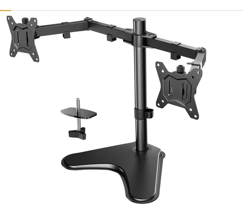 Soporte De Pie Con 2 Brazos Para Doble Monitor Huanuo