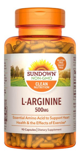L-arginine 500 Mg, Arginina (90 Caps) - Original