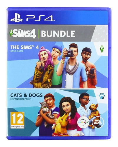 Juego De Ps4 Sims 4 Bundle Cats Y Dogs Nuevo Sellado 