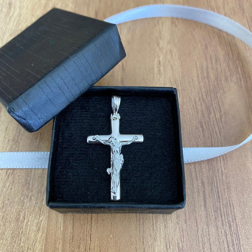 Imagen 6 de 10 de Dije Cristo De Plata .925 Hombre Mujer Agálea Joyería