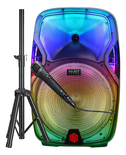 Bocina Bafle 15 Pulgadas Select Sound Luminous Bluetooth Tws