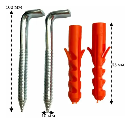 Set De Tornillos Para Termofón + Taco Fishers