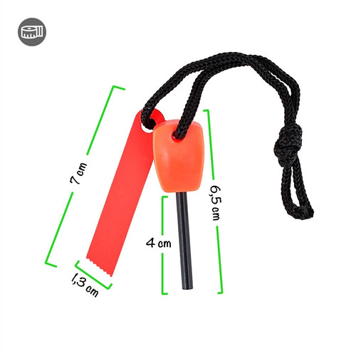 Imagen 4 de 10 de Kit Supervivencia Sos Emergency Cort Plumas Brujula Silbato