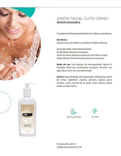 Kit Rutina Facial Para Cutis Graso, Jabón Crema Agua Micelar Momento de aplicación Día/Noche Tipo de piel Grasa