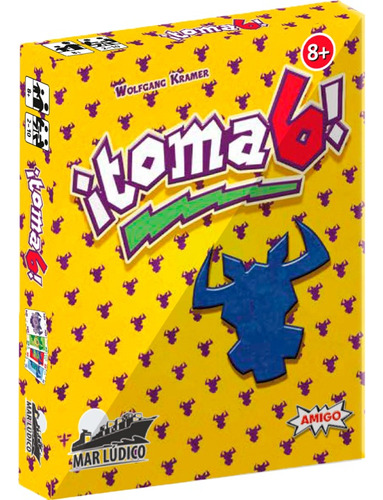 toma 6! Juego De Mesa En Español Amigo Y Mar Lúdico