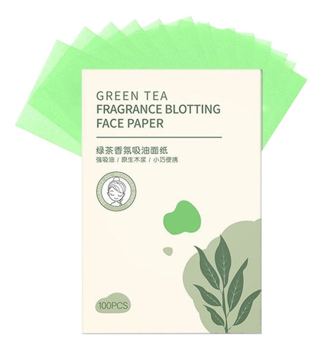 Nuevo Papel 100% Absorbente De Aceite Facial, Aceite Refresc