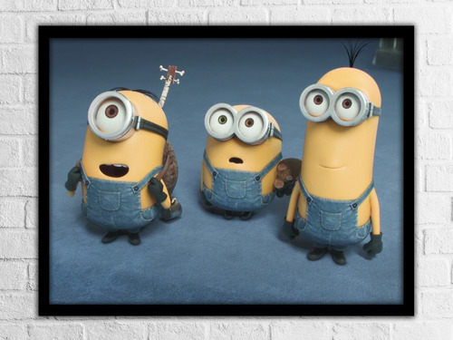 Cuadro Infantil Minions Mi Villano Favorito , Pelicula Cine 