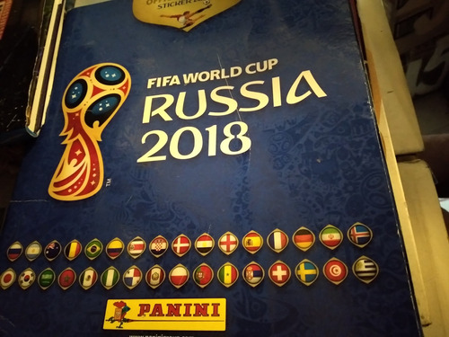 Álbum Fifa World Cup Russia 2018 Más 500 Figurita Diferentes