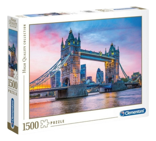 Puzzle 1500 Piezas London Twilight Crepusculo - Clementoni