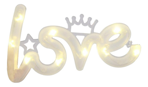 Luz Led Neno De Amor, Luces Decorativas De Pared Con