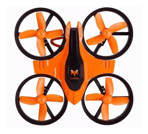 Drone FuriBee F36 laranja 1 bateria