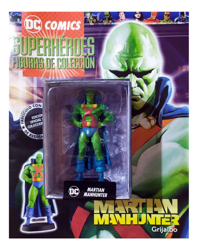 Dc Comics Superheroes Figuras Coleccion - Martian Manhunter