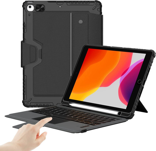 Teclado Funda Nillkin, Compatible Con iPad 10.2'', Touchpad