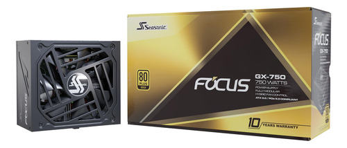 Fuente De Alimentación Seasonic Focus V3 Gx-750 750w 80 Go