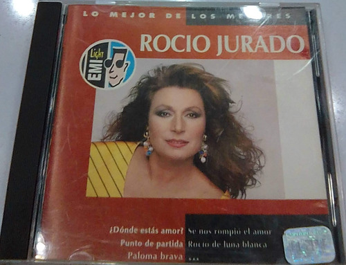 Rocío Jurado. Lo Mejor De Los Mejores. Cd Usado. Qqb. Mz.