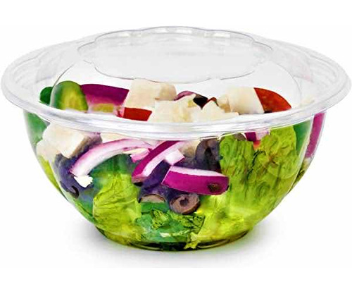 Envases Pet Desechables Salad Bowl 16oz