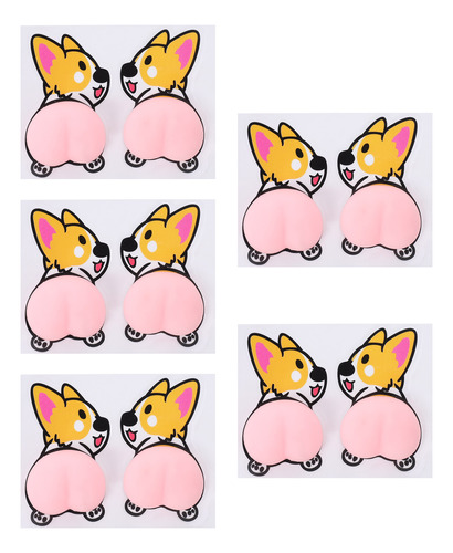 Funda Para Teléfono Móvil Con Dibujos Animados De Corgi Ass