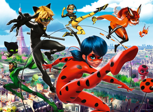 Rompecabezas De Las Aventuras De Ladybug 200 Pz Ravensburger