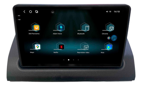 Multimidia Aikon Fóton G3 Oroch 2023 Acima 12+256gb 2k 9p