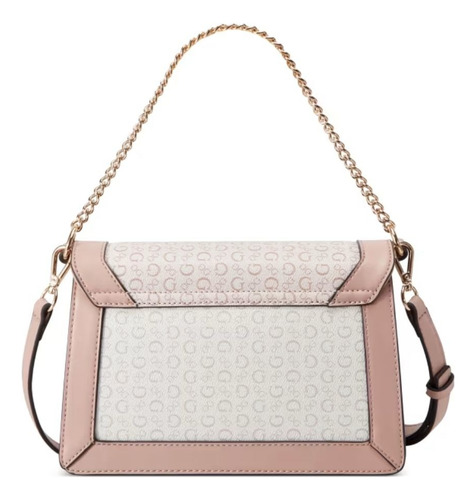 Bolsa Guess Coralie Con Cadena Crossbody Mujer Cuero