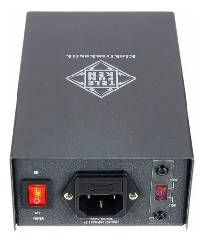 Telefunken Tf39 Microfone Valvulado Ñ Neumann Akg Rode Flea