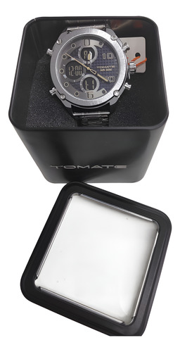 Relógio Masculino Esportivo Mtx-017 Aço Inoxídável Preto