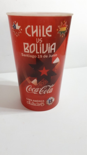 .- Vaso Coca Cola Copa América Chile 2015 