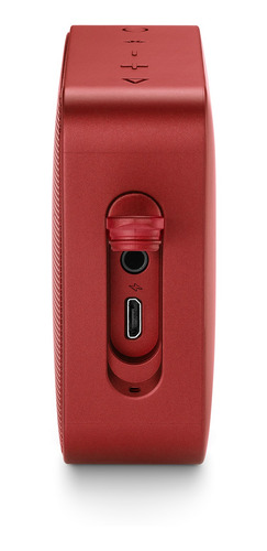 Imagen 5 de 5 de Parlante JBL Go 2 portátil con bluetooth waterproof ruby red