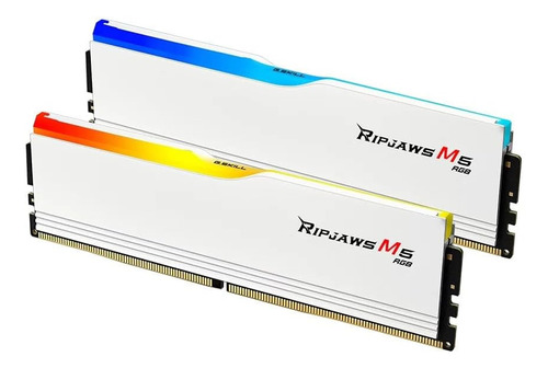Memoria 32gb Ddr5 6400mhz G.skill Ripjaws M5 Neo Rgb White