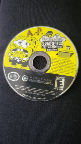 Juego Bob Squarepants Nintendo Game-cube  (solo El Disco)