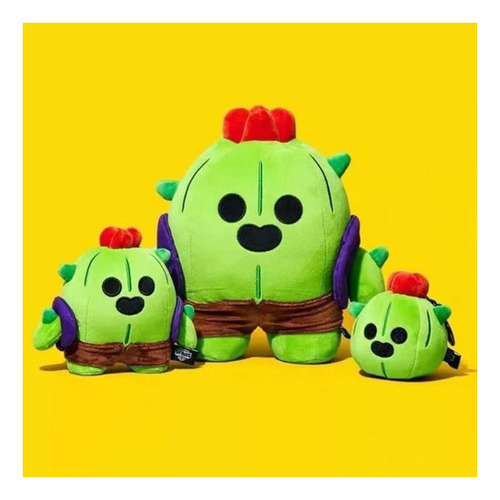 Boneca De Pelúcia Brawl / Spike Cactus Plush 2023 Color