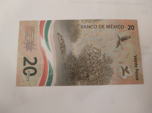 Billete $20 Pesos Mexicanos , Con Serie Aa