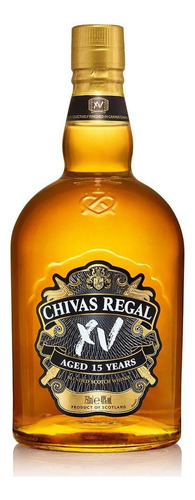 Pack De 4 Whisky Chivas Regal Blend Xv 700 Ml