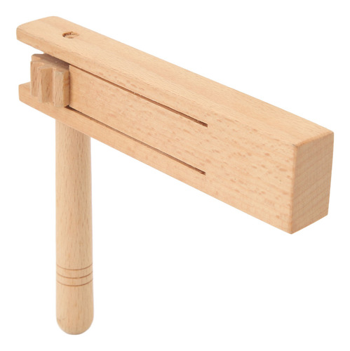 Sonajero Ratchet Noise Maker De Madera Para Hacer Ruido Con