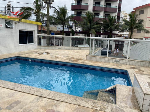 Imagem 5 de 20 de Apartamento À Venda Com 2 Dormitórios E Vista Mar Na Vila Mirin Em Praia Grande Sp. - Rrc114