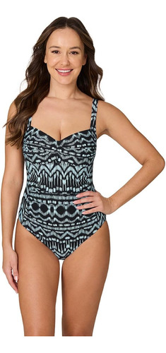 Nip Tuck Swim Esperance Black Joanne Traje De Baño De Una Pi