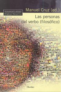 Las Personas Del Verbo (filosófico) (libro Original)