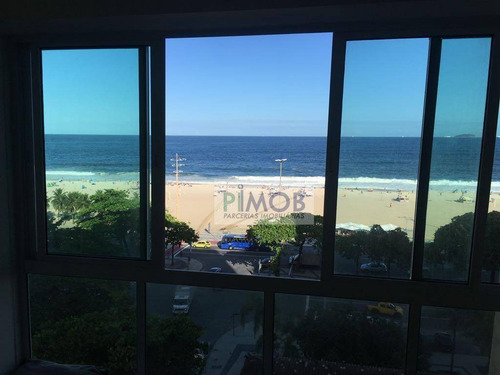 Imagem 9 de 10 de Copacabana - Alugo Apartamento De 4 Quartos Com Vista Mar. - Ap0619