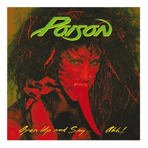 Lp Nuevo: Poison - Open Up And Say... Ahh! (1988) Black