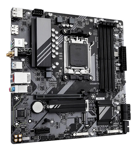 Tarjeta Madre Gigabyte B650m D3hp Ax Am5 Ddr5 M.2 Wifi Matx