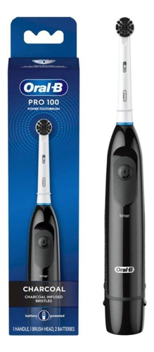 Oral B Pro 100 Cepillo Power Battery Charcoal