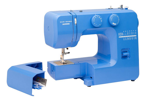 Janome Blue Couture Easy-to-use Sewing Machine With Interio.