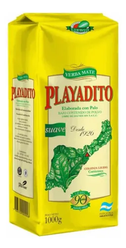 comprar Yerba mate Playadito suave 1000g