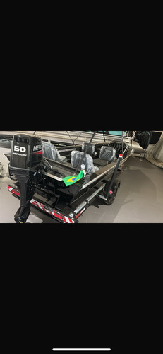 Lancha Fluvimar Comanche + Motor De Popa Mercury 50hp