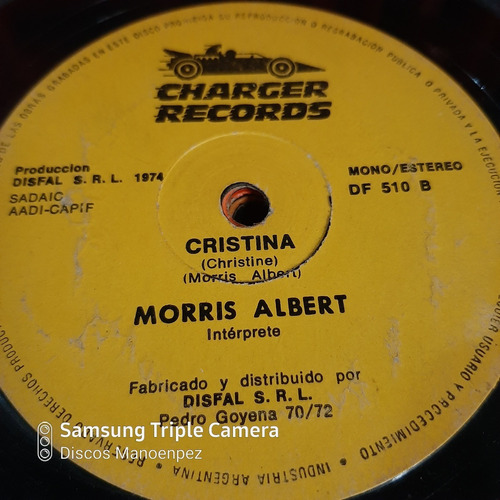 Simple Morris Albert Charger Records C21