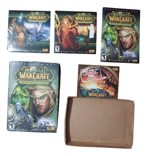 Juego De Colección Warcraft Burning Crusade Dvd (Usado)
